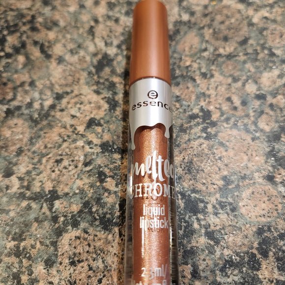 NEW! Essence melted chrome liquid lipstick x3 2.3 mls Rosie goldie - Picture 1 of 2